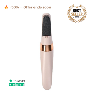Luxanero™ Callus And Dead Skin Remover Foot Scrubber Mini Rechargeable Electric Foot File